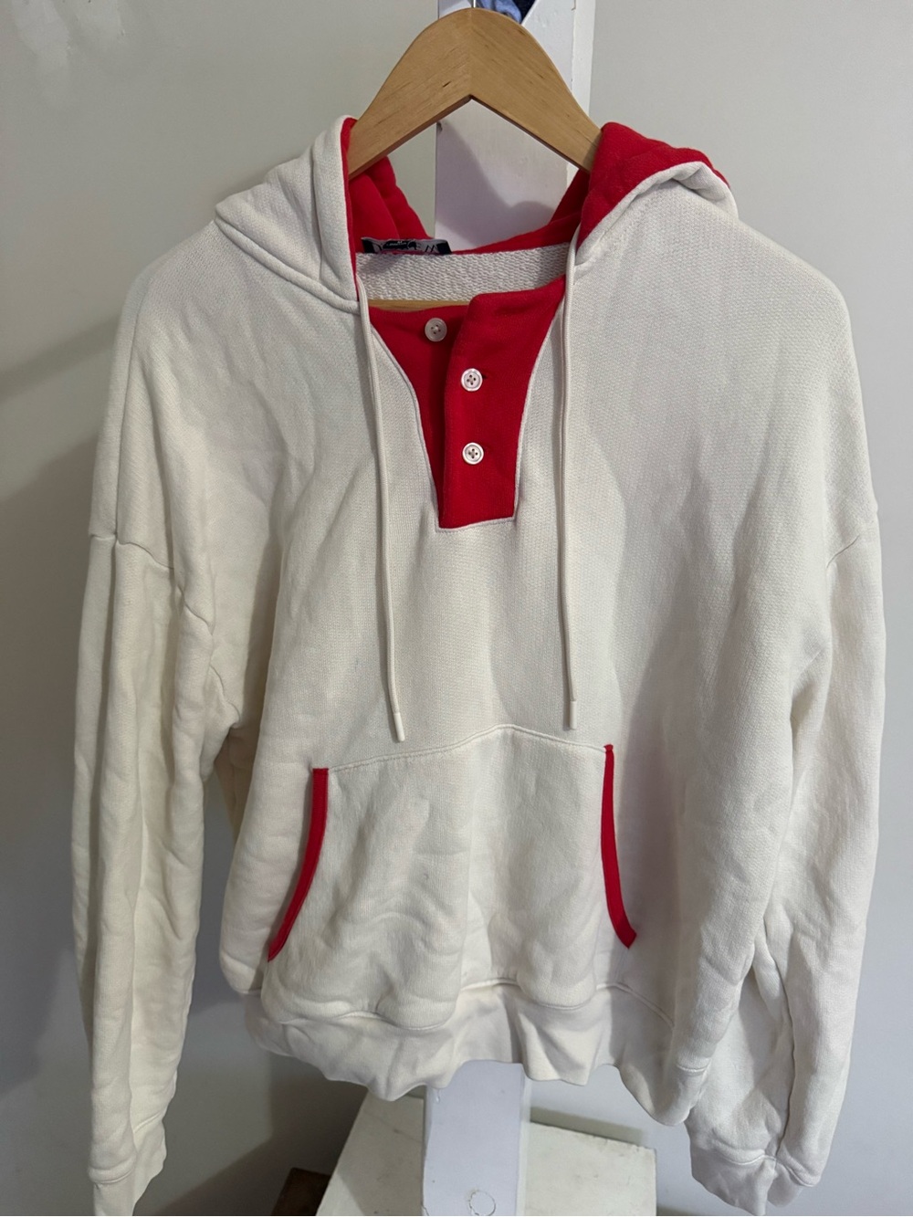 J. Crew Heritage Terry Contrast-Trim Hoodie